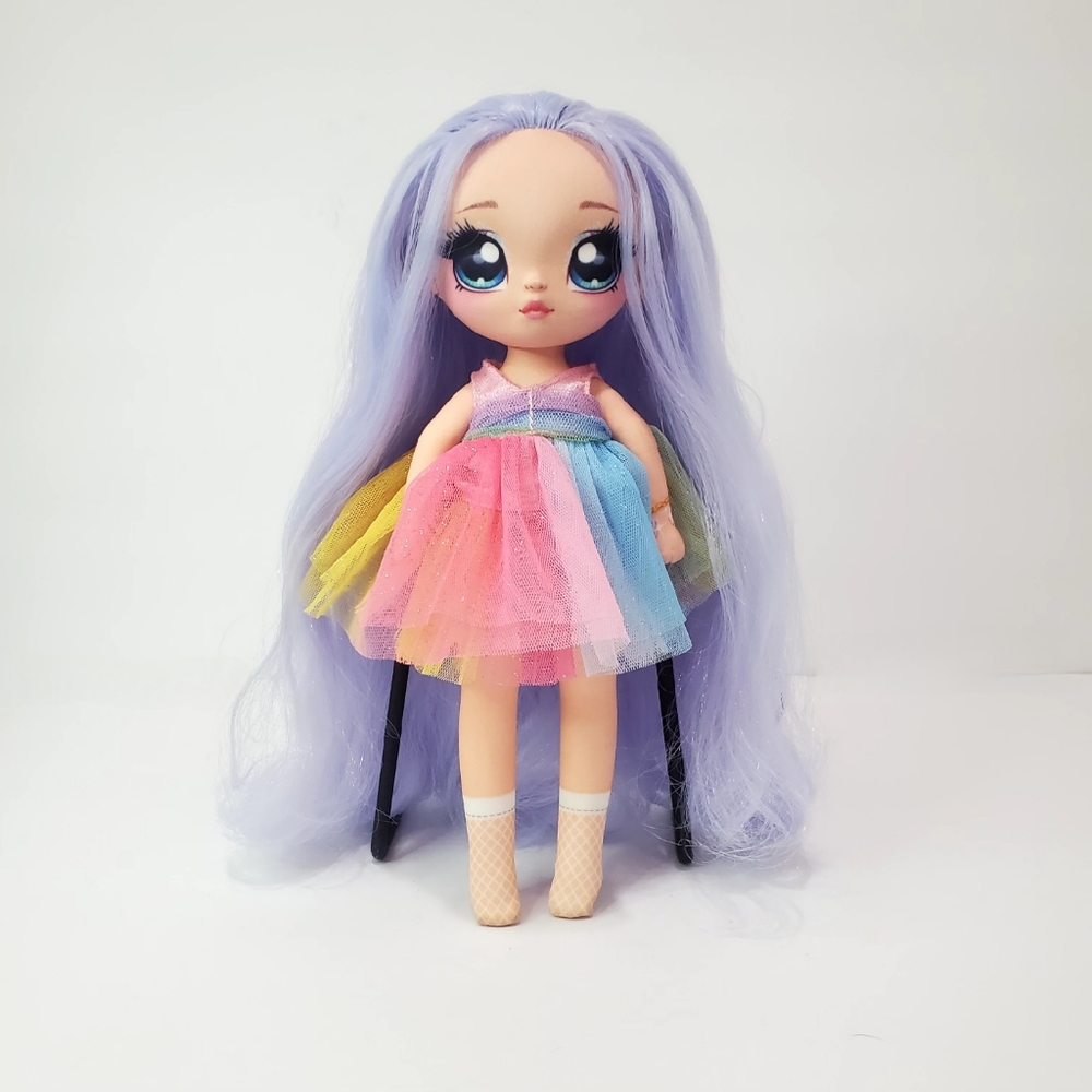 3/$15 Na Na Na Rainbow Kitty Doll Rainbow Dress